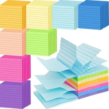 48 Pack 3840 Sheets Pop Up Sticky Notes Lined 3x3 inch Self-Stick Notes Pads ...