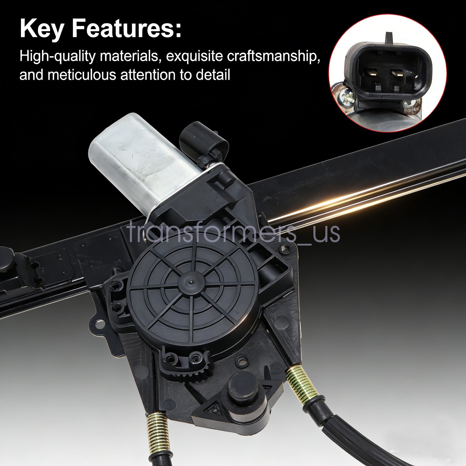 Maserati Quattroporte 2003-2013 front/left Window regulator P/N 84934200