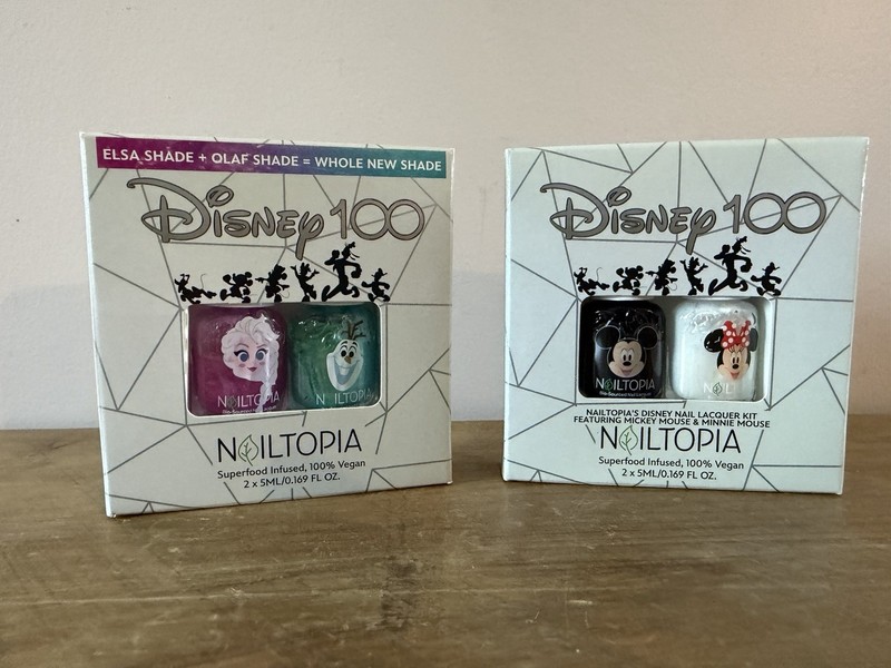 Disney 100th Anniversary Nail Polish By Nailtopia , Frozen & Mickey