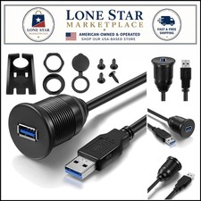 Professional-grade USB 3.0 Flush Mount Extension for Easy Vehicle Installations