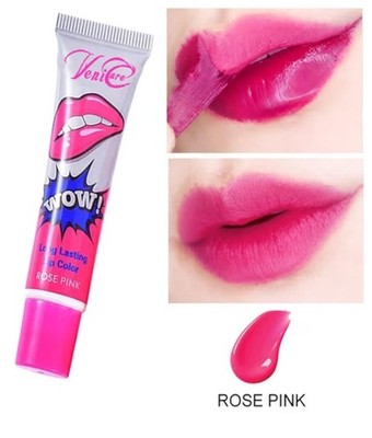   Peel Off Lip Tint WOW Long Lasting   Rose Pink 15g  