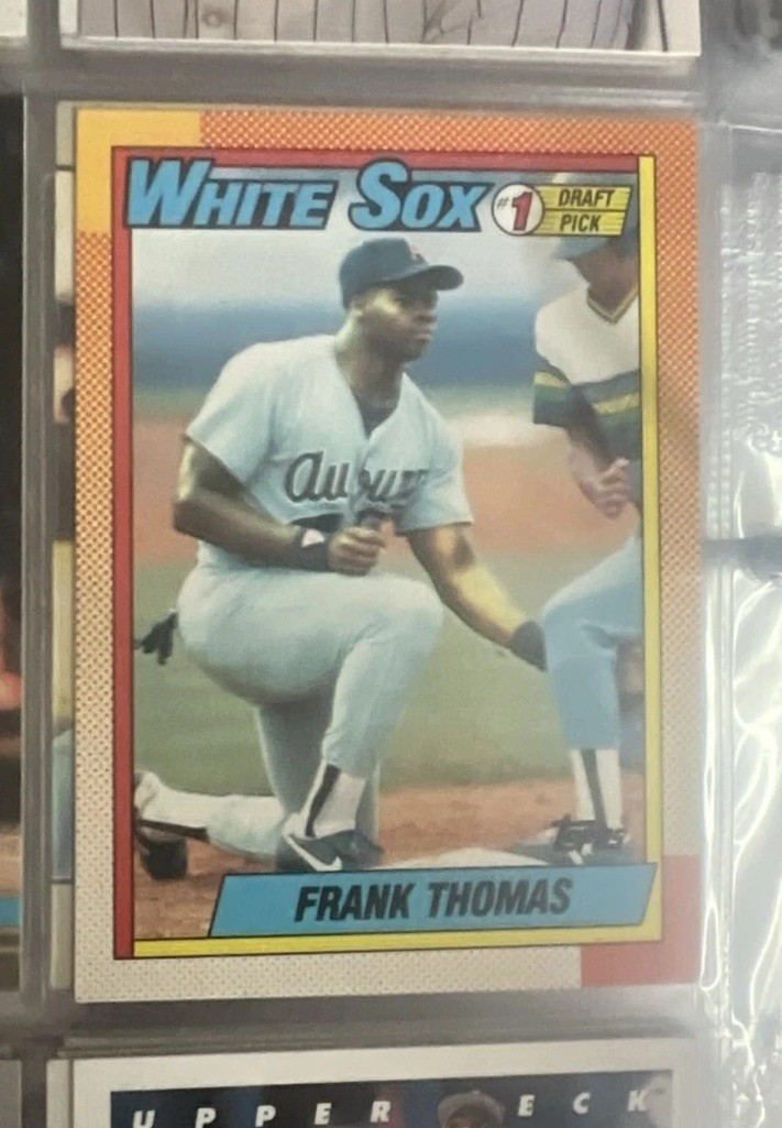 1990 Topps - Frank Thomas #414 Collector's Edition (Tiffany) (RC)
