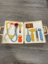 1977 Fisher Price Medical Kit Kids Toys Doctor Nurse Play Kit Vintage Al There