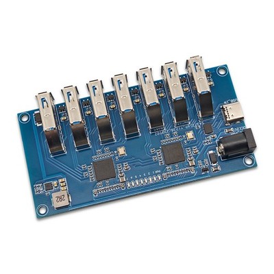 VL817 USB3.1 HUB- 1-auf-7-Port-Hub-Splitter Unterstützt SuperSpeed-/Hi6766