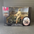 1998 GI JOE WLA 45 HARLEY DAVIDSON MOTORCYCLE W/ US ARMY SOLDIER COURIER FIGURE
