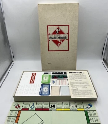 Monopoly Parker Brothers Éditeur Exclusif Miro Company-Paris Vintage - Photo 1/4