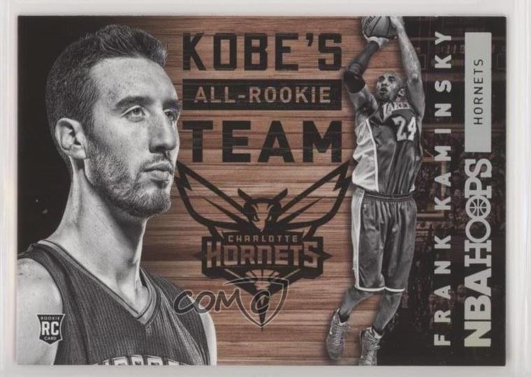2015 NBA Hoops Kobe's All-Rookie Team Kobe Bryant Frank Kaminsky #5 RC HOF 0f6