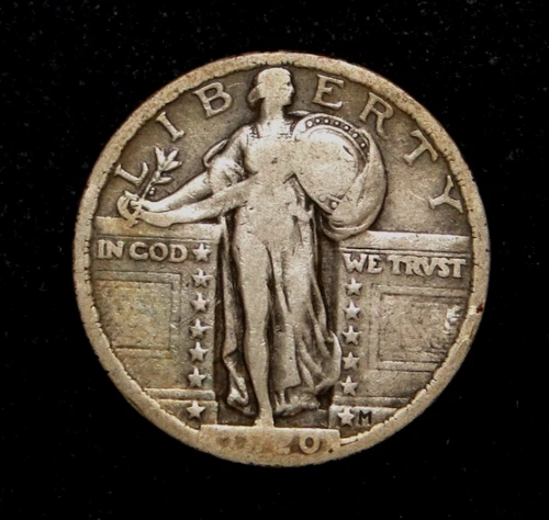 1920 STANDING LIBERTY QUARTER OLD US TYPE COIN