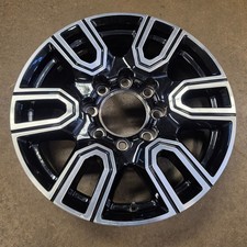 20" GLOSS BLACK & MACHINED GM ORIGINAL WHEEL SILVERADO SIERRA 5950 #1