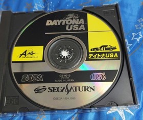Daytona USA Sega Saturn belt with postcard #41b23e