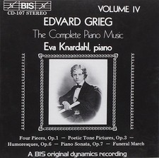 Grieg: Complete Piano Music, Vol. 4 CD Eva Knardahl  READ , VERY GOOD 