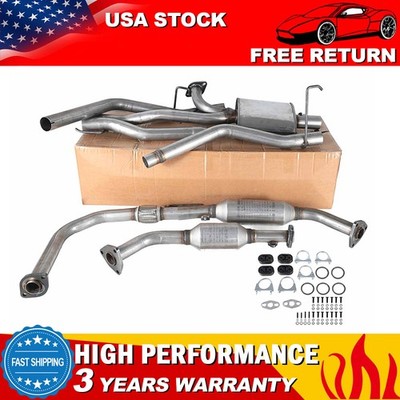 Exhaust Pipe System Muffler Tail Pipe For Toyota Tundra 4.7L 2000 2001 2002 USA