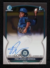 2023 Bowman Chrome Prospect Auto Prelander Berroa #CPA-PB Auto 09wc
