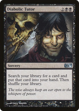 Diabolic Tutor #93 (LP) Magic 2011 M11 Magic MTG