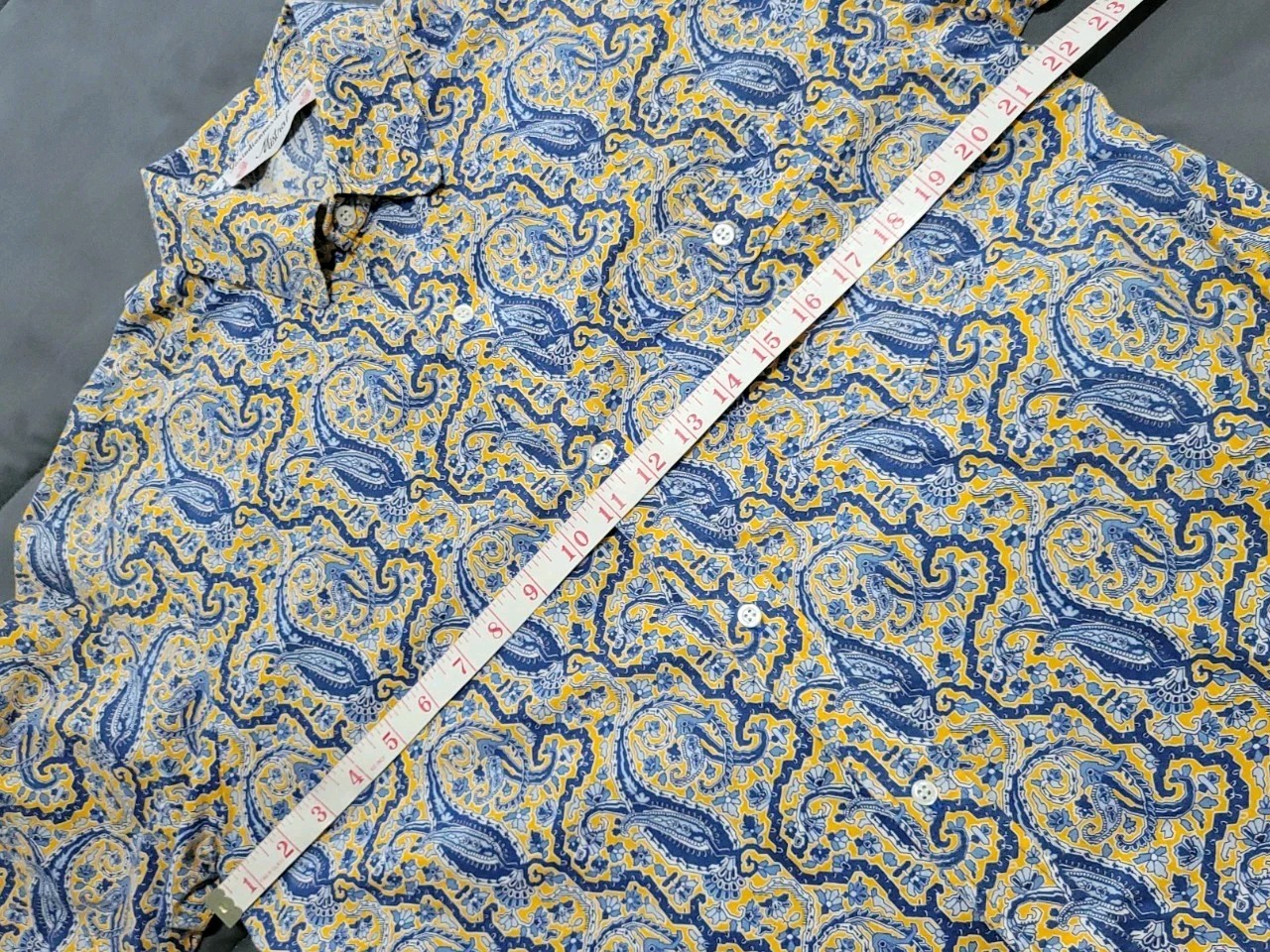 MISTRAL LES INDIENNES DE NÎMES XL XXL Size 4 PAISLEY LONG SLEEVE RARE image 5