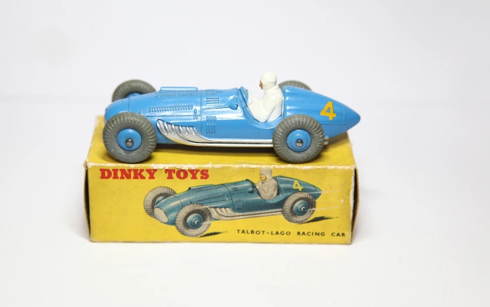 Coche de carreras Dinky 230 Talbot Lago en caja original - casi como nuevo original vintage Foto 2 de 4