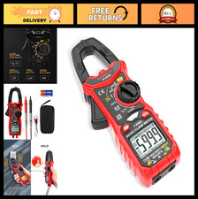 Digital Clamp Meter T-RMS 6000 Counts, Auto-ranging Multimeter, Voltage Tester,