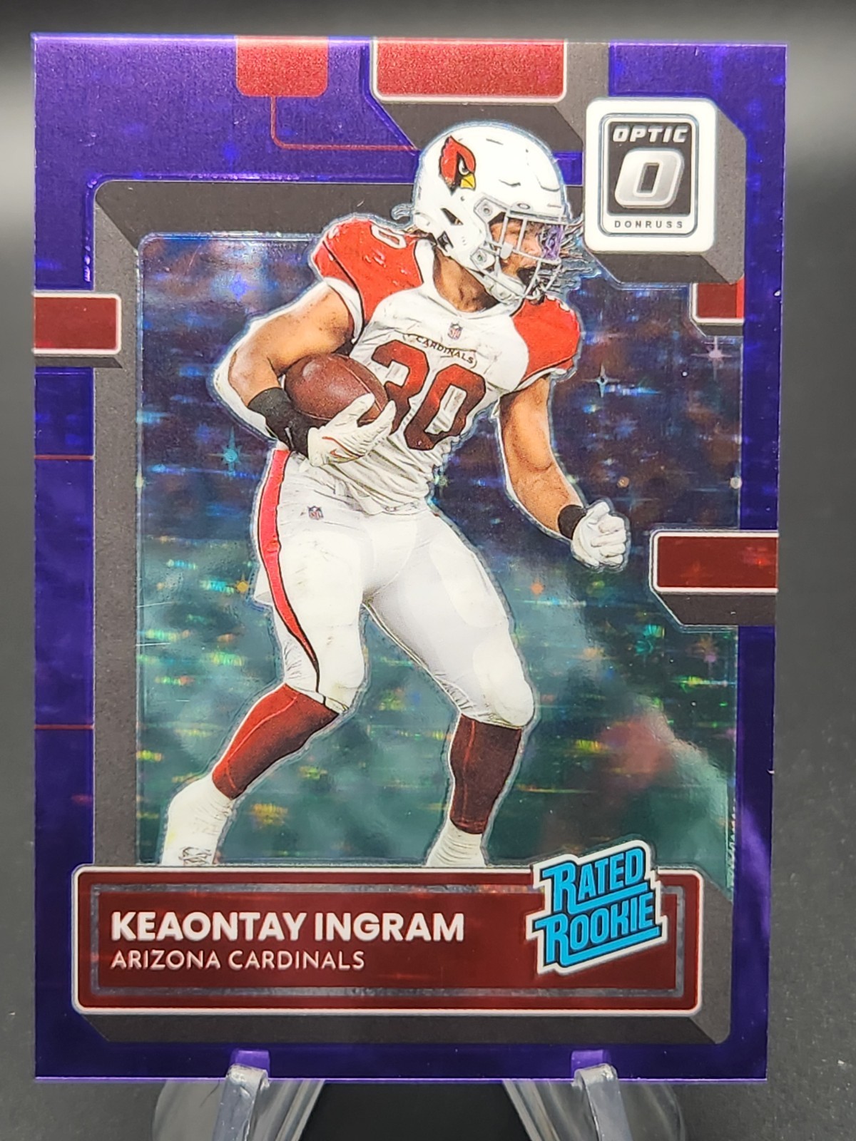 Keaontay Ingram Panini Donruss Optic #285 Purple Stars