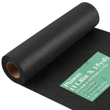 Fusible Interfacing for Sewing, Medium Weight Black 11.8in X 15yd Iron on Int...