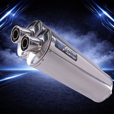 Kawasaki ZZR1200 2002-2005 Exhaust Pair Silencer Muffler - Single Port - Stai...