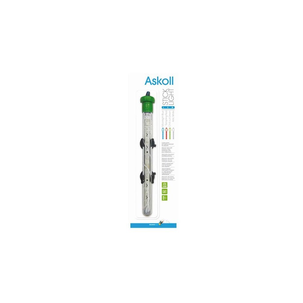 Askoll Stick Light Chill Green Luce LED Verde Decorativa 1,5W