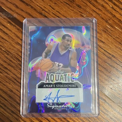Leaf 2025 Aquatic Signature Series Amar'e Stoudemire Auto #A-AS1 1/1 Suns