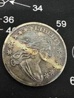 1 oz silver round toned