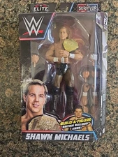 WWE Elite Survivor Series Shawn Michaels Build-A-Figure British Bulldog 1999...