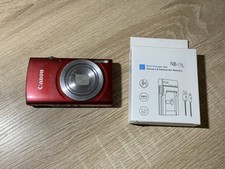 2961 Canon IXY 200 PowerShot ELPH 185 IXUS 185 Red Normal TESTED