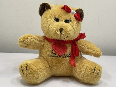 Collectors soft toy Lindt teddy bear 11 cm. Excellent Condition