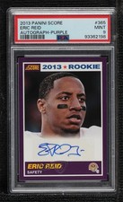2013 Score 2013 Rookie Purple Signatures /49 Eric Reid #365 PSA 9 MINT Auto 5f2