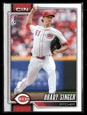 Brady Singer 2026 Topps #282 Cincinnati Reds 3
