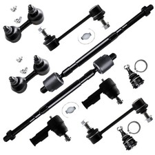 Front Rear Sway Bar Inner Outer Tie Rod Ball Joint Alloy Steel