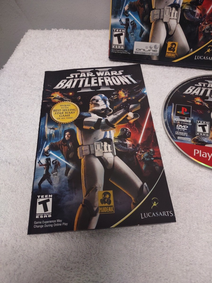 Star Wars Battlefront (PS2 PlayStation 2) Complete Disc Is Mint More In  Store