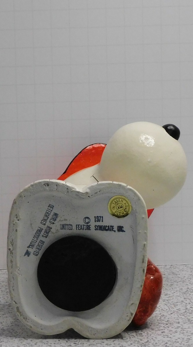 SNOOPY - Determind製 1976年　スヌーピーバンク　ベースボール SNOOPY - Determind製 1976年 スヌーピーバンク ベースボール