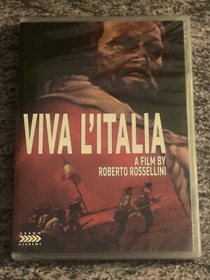 Viva L'Italia AKA Garibaldi (DVD, Arrow Video, Special Edition) NEW / SEALED