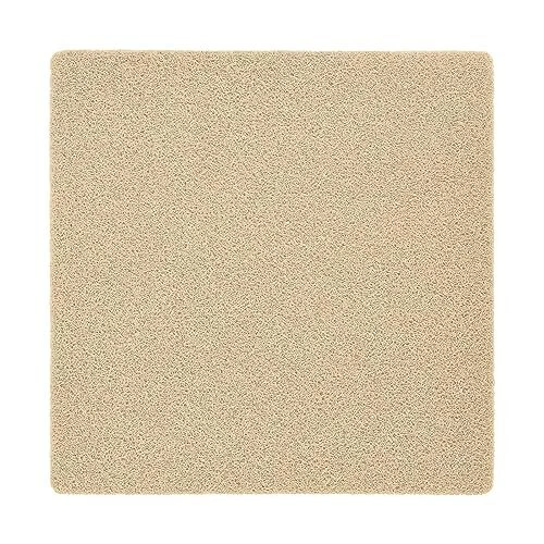 Loofah Shower Mat for Textured Surface. 27x27in Extra Large Shower