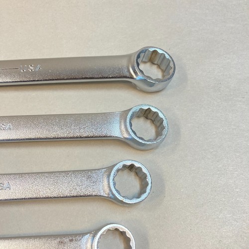 Williams Set di chiavi combinate 6 pezzi 12 punti SAE finitura satinata USA NUOVE! - Foto 5 di 12
