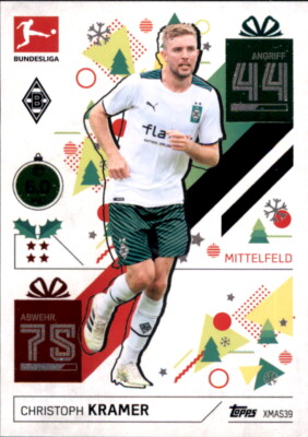 Match Attax 2021 2022 21/22 XMAS39 - Christoph Kramer