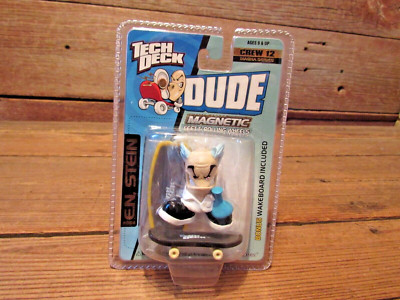 XConcepts Tech Deck Dude E.N. STEIN #084 Crew 12 Figure Magnetic Feet - NEW!