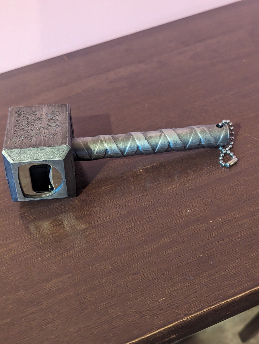 Thor Hammer Shaped Keychain Bottle Opener Mini Hammer Gift Marvel