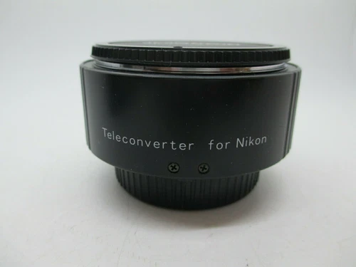 Quantaray 2X AF Teleconverter for Nikon AF F DX Mount SLR DSLR Cameras WORKING