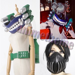 picture Toga Himiko Cosplay Mask details about my hero academia himiko toga cosplay props full set accessories mask belt teeth