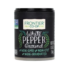 White Pepper Ground  0.5 Oz By Frontier Coop
