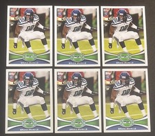 (6) Bruce Irvin 2012 Topps ROOKIE Lot #44 - Seattle Seahawks
