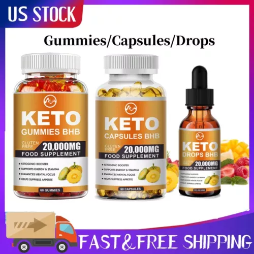 Keto ACV Gummies | Keto Diet Drop - Weight Loss Fat Burner Appetite Suppressant