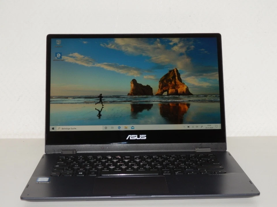 ASUS Vivobook Flip 14, Intel Core i3-7020U 4GB Ram 120GB SSD 14" Zoll FHD HD 620 - Bild 2 von 4