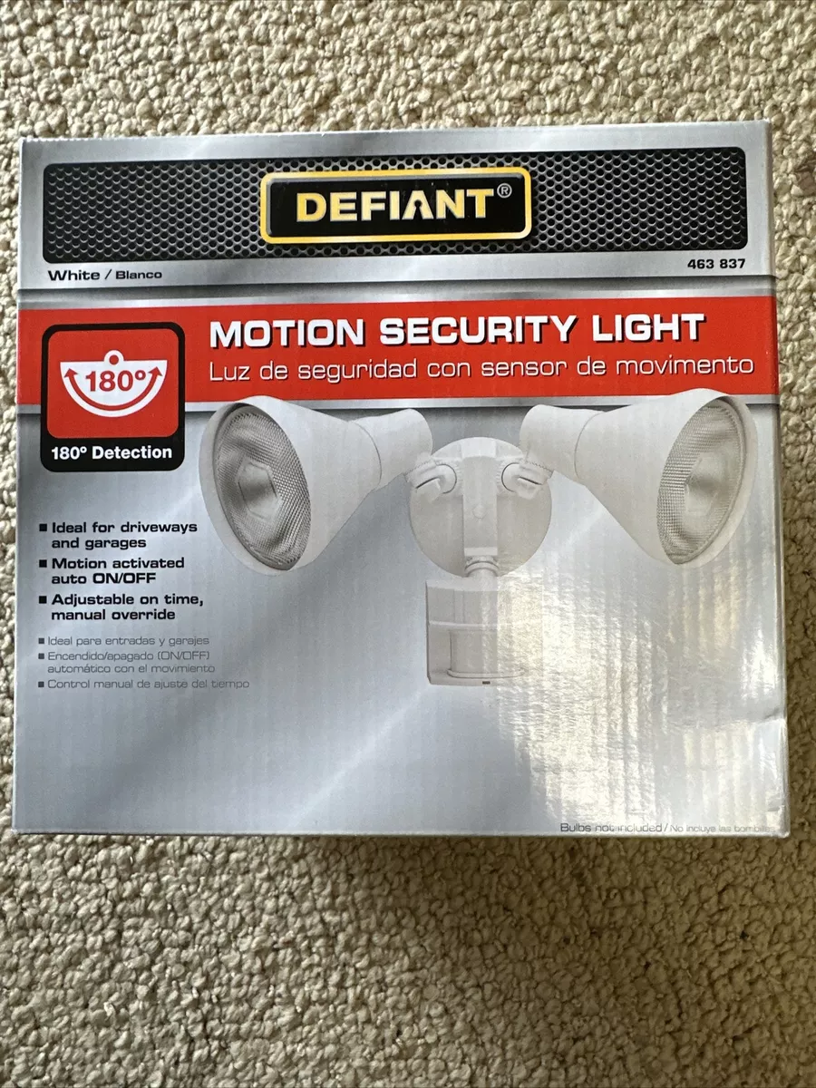 Defiant motion on sale security light 180
