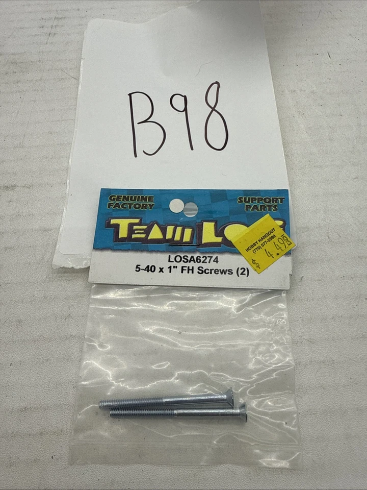 Losi 5-40 x 1 7/8" FH Screws 2 LOSA6274 Losi 8IGHT - Image 1 of 1