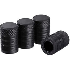4pcs Tire Valve Stem Caps Anodized Aluminum Corrosion Resistant Covers Car Bike